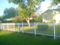 White picket fence