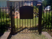 Custom pedestrian gate