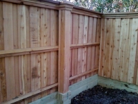 Custom cedar fence solutions