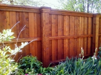 Cap and trim fence