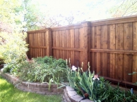 Trim and cap fence