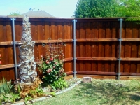 Galvanized hardware fence