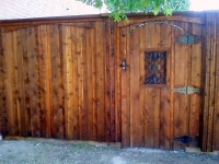 Cedar privacy fence dallas 2