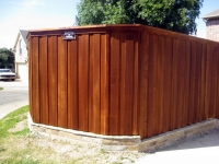 Fence on stone wall solutions